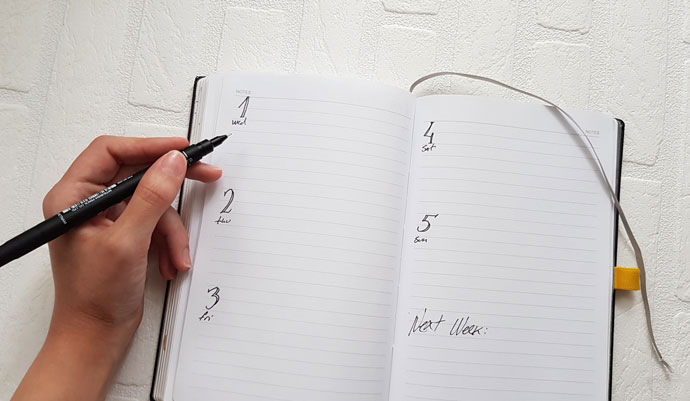 first weekly log for may